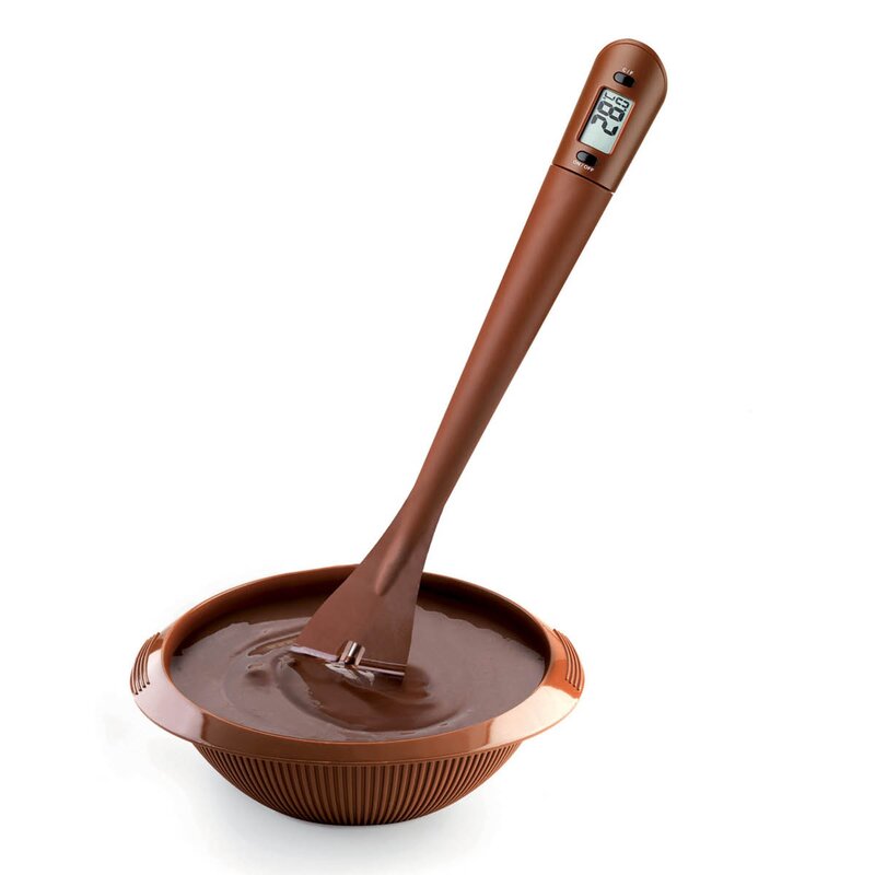 Deigskrape med termometer