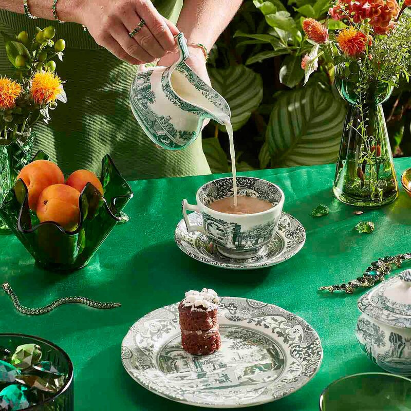 Heritage Green Italian fløtemugge 22 cl