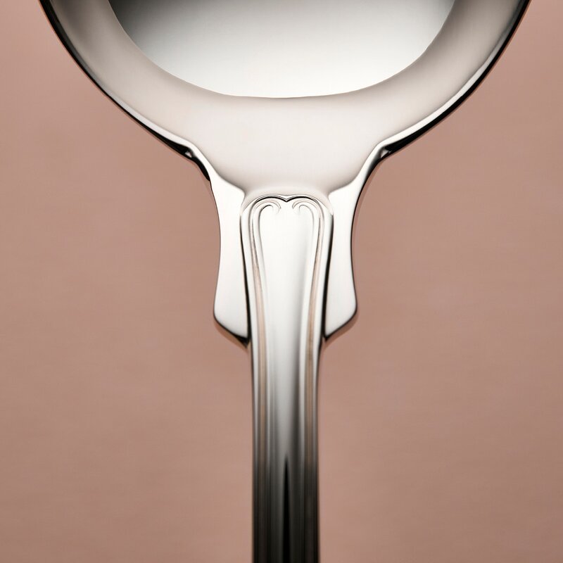 Gammal Fransk dessertskje 18,3 cm 830