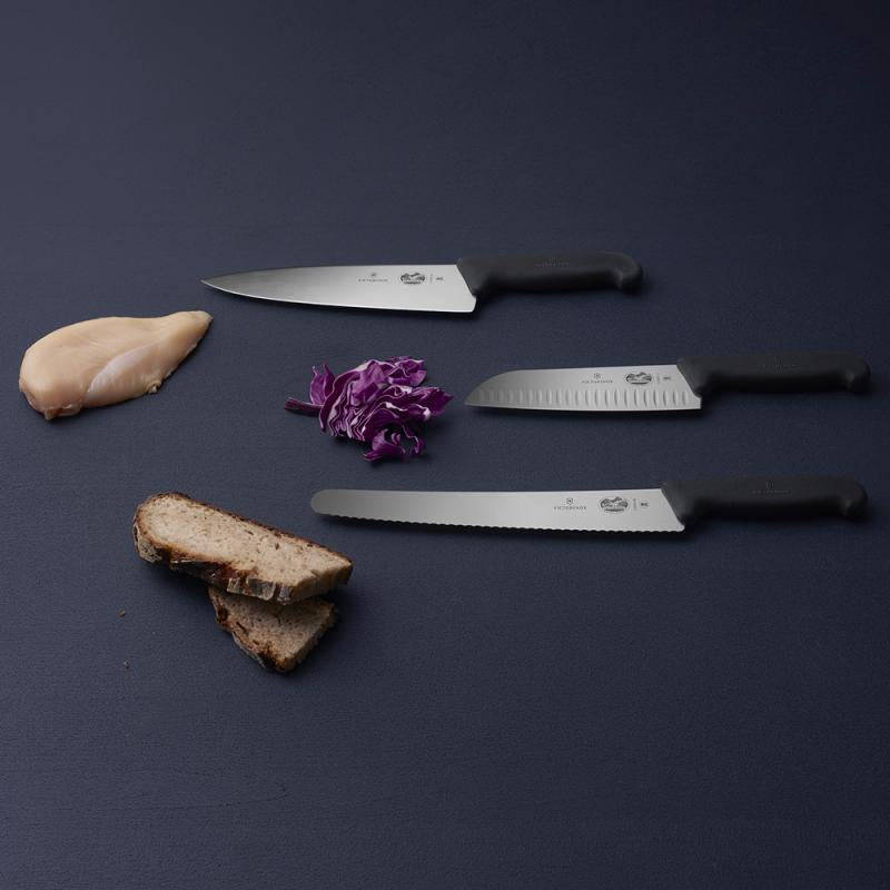 Fibrox sløyekniv 10 cm svart