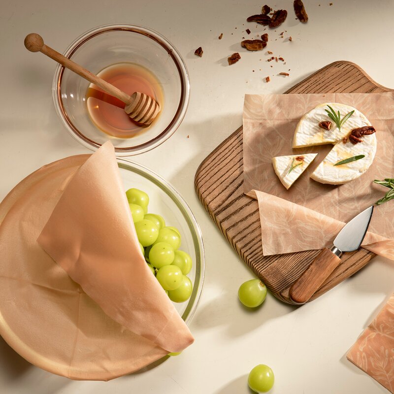Kitchen Things bivokspapir 4 stk rosa