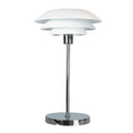 DL31 bordlampe 50 cm hvit