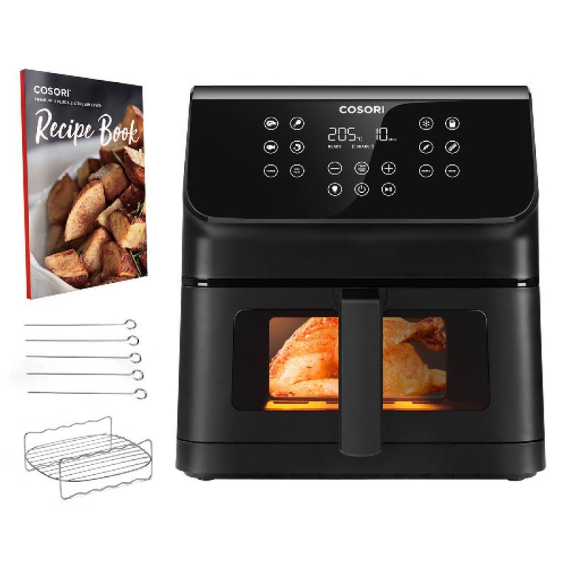 Premium II Plus airfryer 6,2L svart