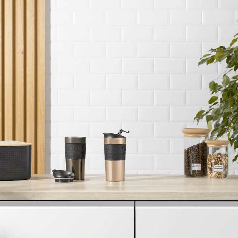 Travel termokopp 35 cl kobber