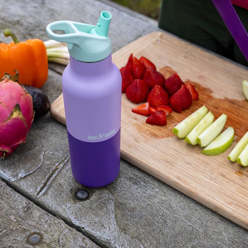 Rise termoflaske 0,47L med sportslokk Orchid Kaleidoscope