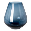 Rocks stormlykt/vase 22 cm blå