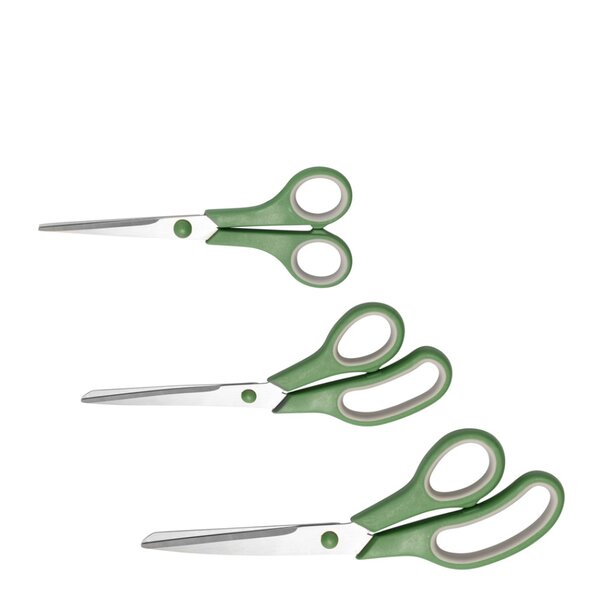 Steel Essentials sakssett 3 deler grønn/grå