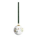 Hammershøi Christmas kule 2024 6 cm hvit