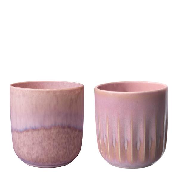 Perlemor coral krus u/hank 2 stk