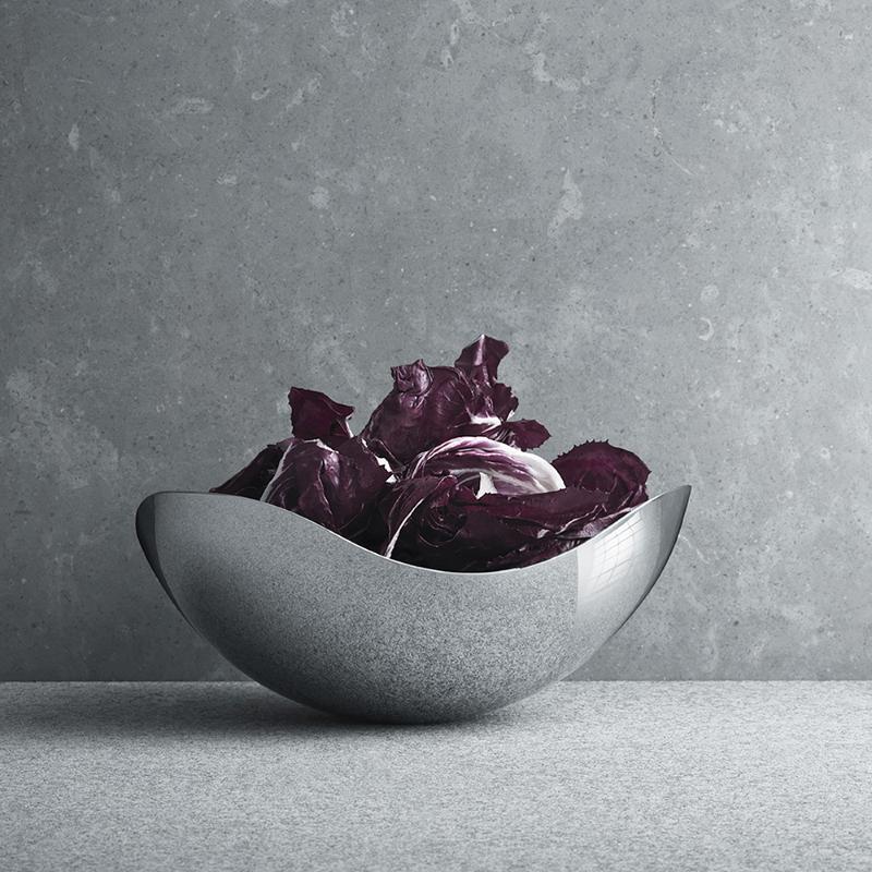 Bloom skål 26 cm blank