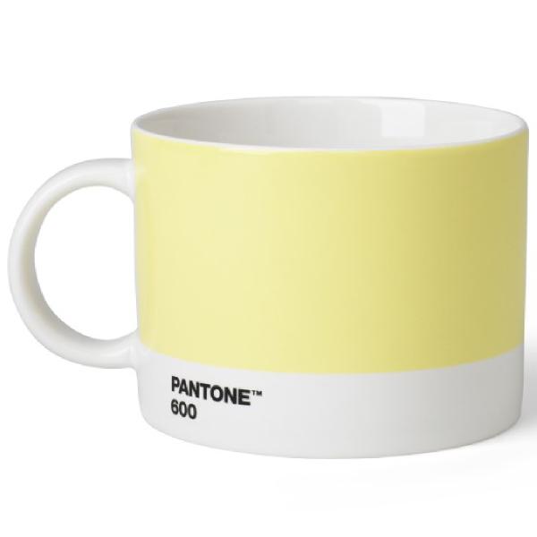 PANTONE tekopp med hank 47,5 cl lys gul