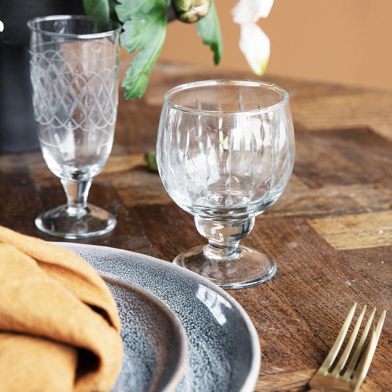 Vintage hvitvinsglass 28 cl