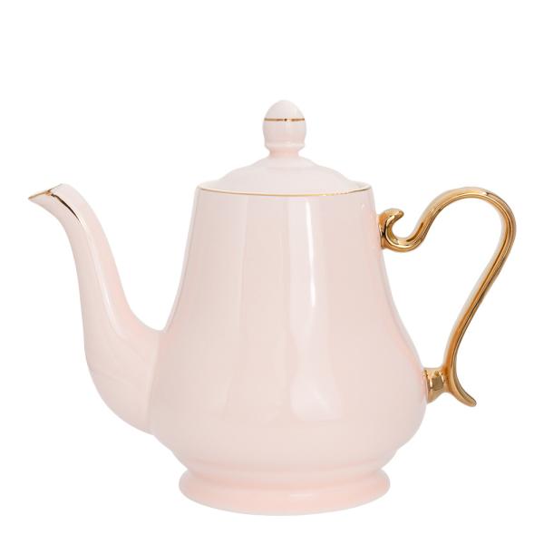 Cielo tekanne 1L rosa/gull