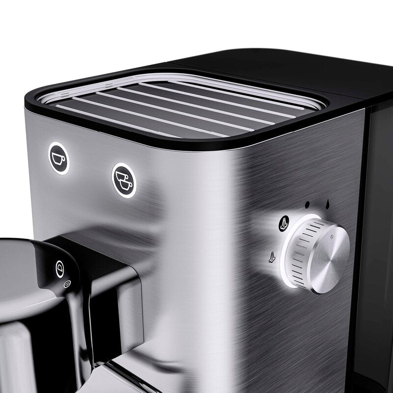 Lumero espressomaker kaffemaskin 1400W stål