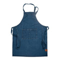 Aron denim forkle 90x70 cm blå