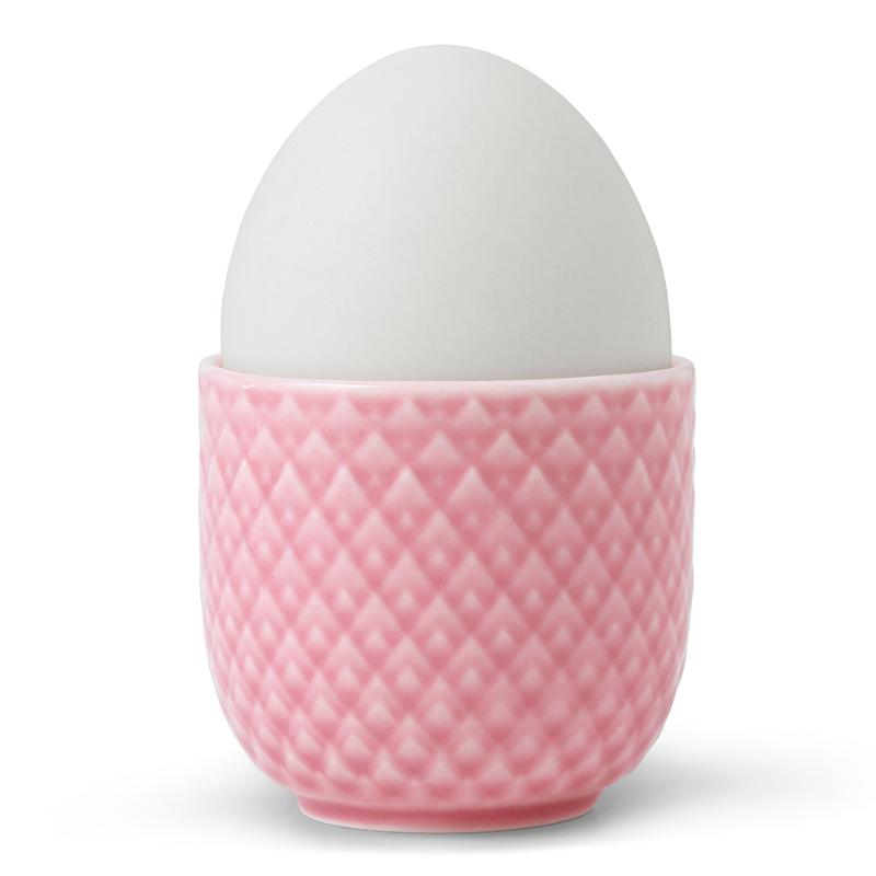 Rhombe Color eggeglass 5 cm rosa
