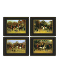 Tally ho bordbrikke 30x40 cm 4 stk svart