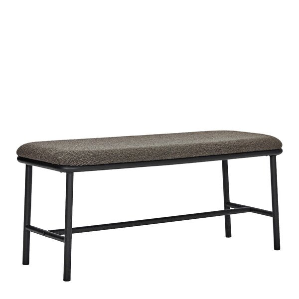 Toda benk 100x39x44 cm brun