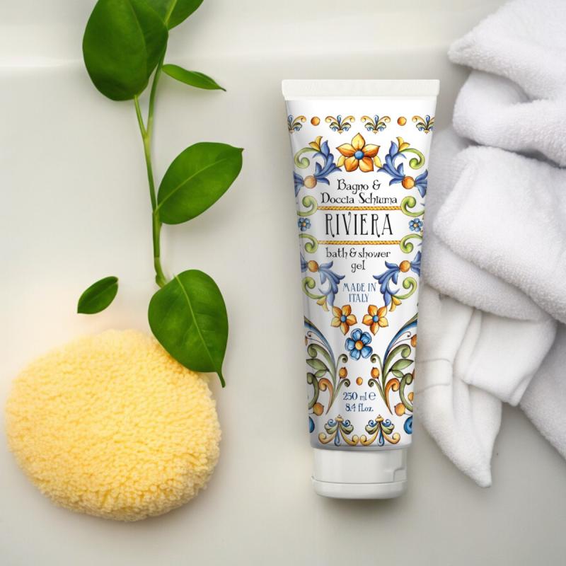 Maioliche dusj & badegele 250ml riviera