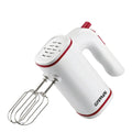 Håndmikser dolcecuore 150W hvit/rød