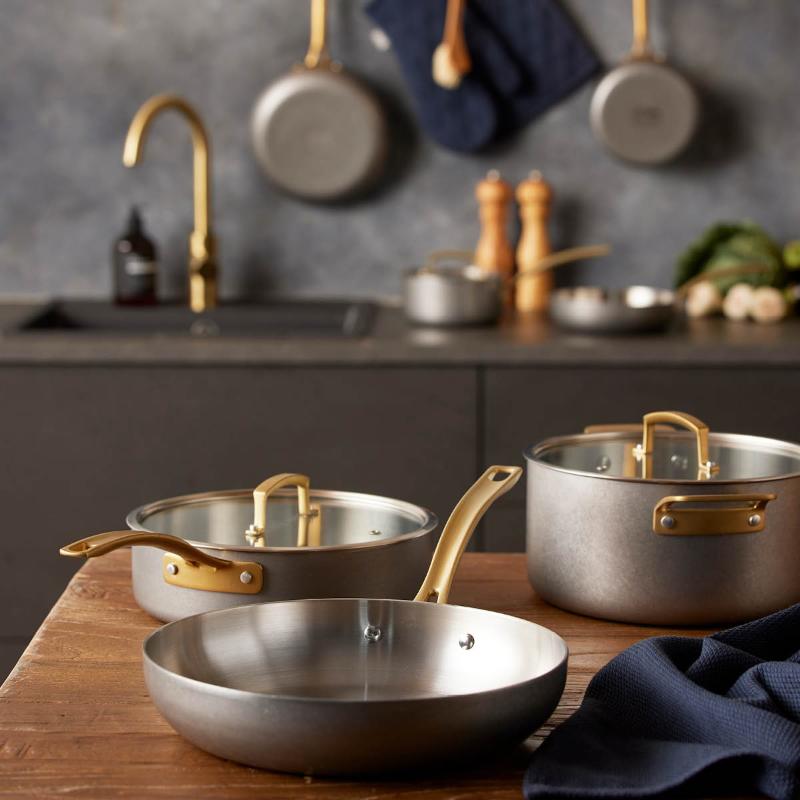 Durance sautépanne m/lokk 24 cm