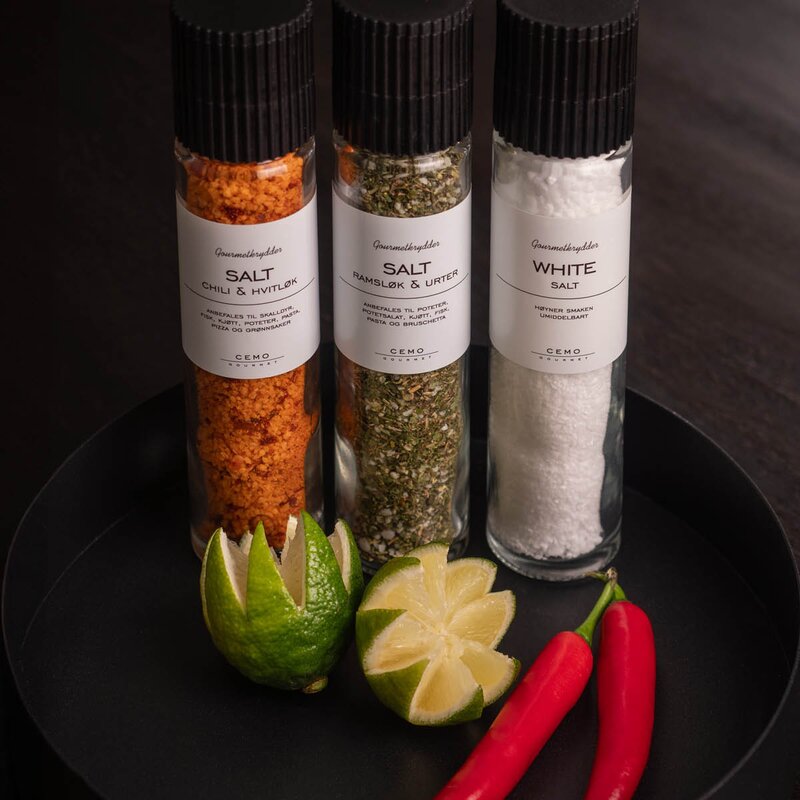 Kvern med white salt 190g