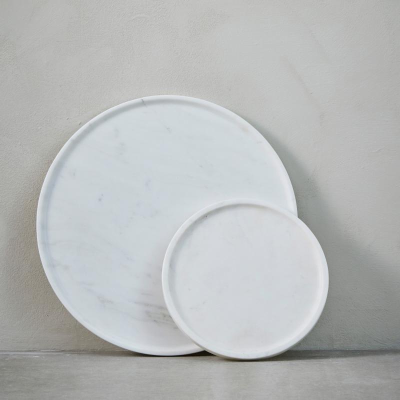 Ellia serveringsfat 25x25 cm hvit