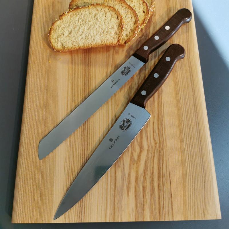 Kebony knivsett kokke- og brødkniv 2 deler