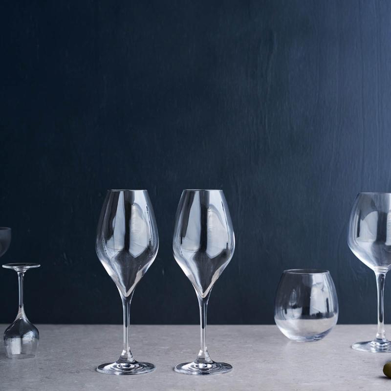 Premium champagneglass 37 cl 2 stk klar
