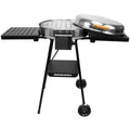 Elektrisk grill 2200W m/vogn&sidebord