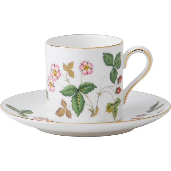 Wild Strawberry kaffekopp & asjett