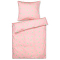 Sangfugl sengetøy 70x100 baby rosa