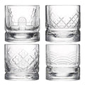 Dandy whiskeyglass 30 cl 4 stk assorterte motiver