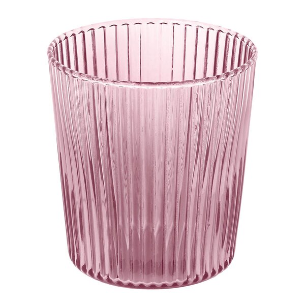 Ribbed Elegance glass Broome 25 cl burgunder