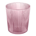 Ribbed Elegance glass Broome 25 cl burgunder
