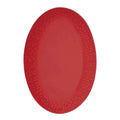Confetti ovalt fat 36x25,5 cm chili