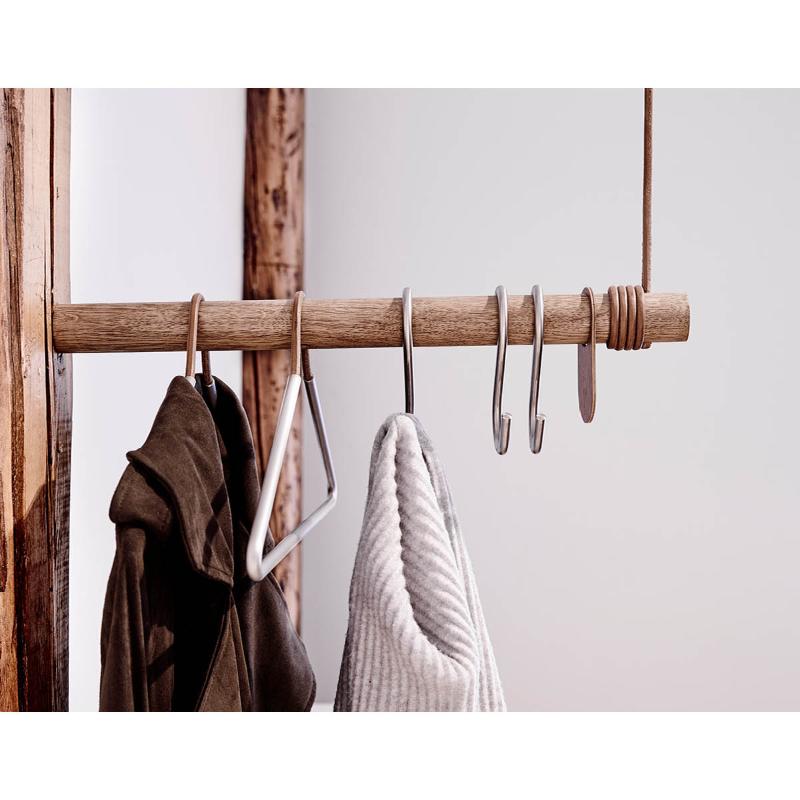 Swing Wall garderobestang 50 cm eik/natur