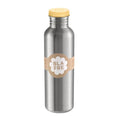 Stålflaske 750 ml lys gul