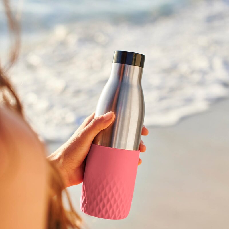 Bludrop drikkeflaske sleeve 0,5L rosa