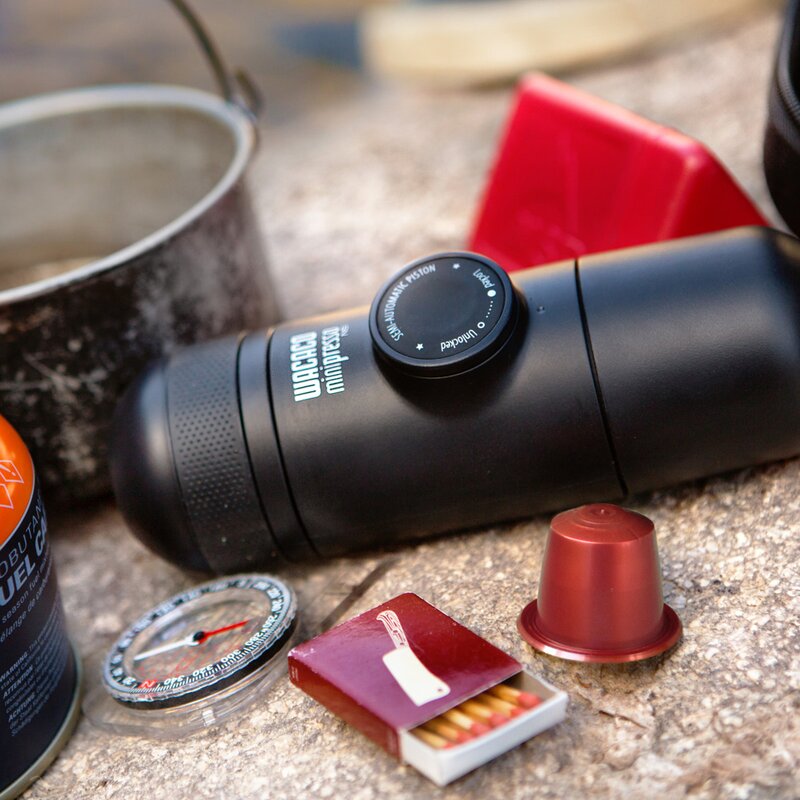 Minipresso NS bærbar espressomaskin svart