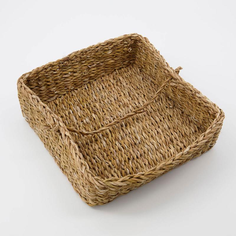 Naba kurv 23x23 cm sjøgress