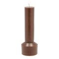 Hvils lys 7x20 cm brown