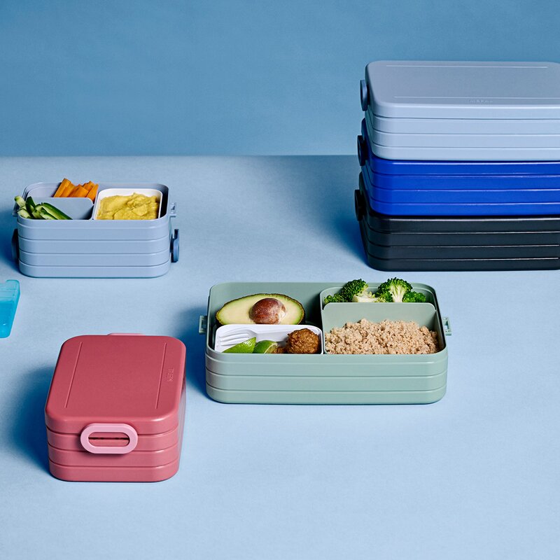 Bento matboks medium vivid blue