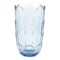 Lily vase 19 cm blue iris