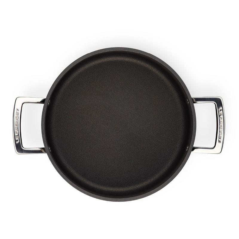 Toughened Non-Stick gryte med glasslokk 6 L