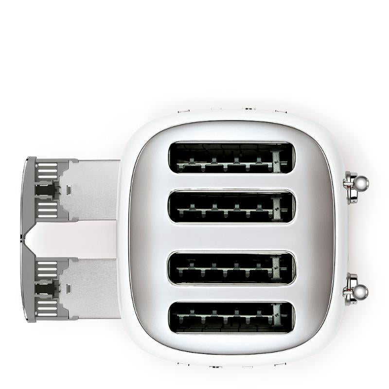 Brødrister TSF03 4 skiver kvadratisk hvit