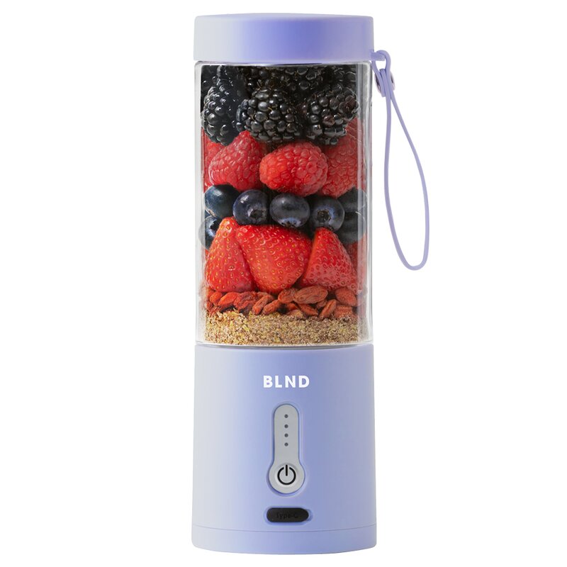 Bærbar blender 0,53 L blå