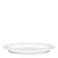 Ursula oval tallerken 28x18,5 cm hvit