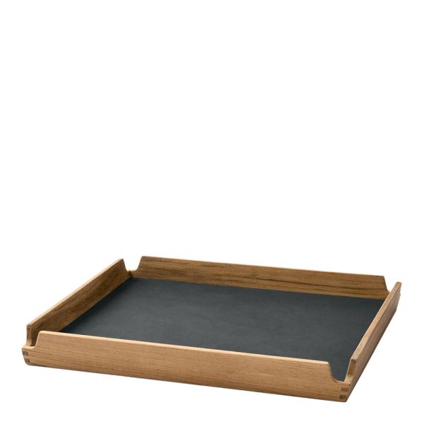 Airy teak brett 30,1x30,1 cm nupo antrasitt