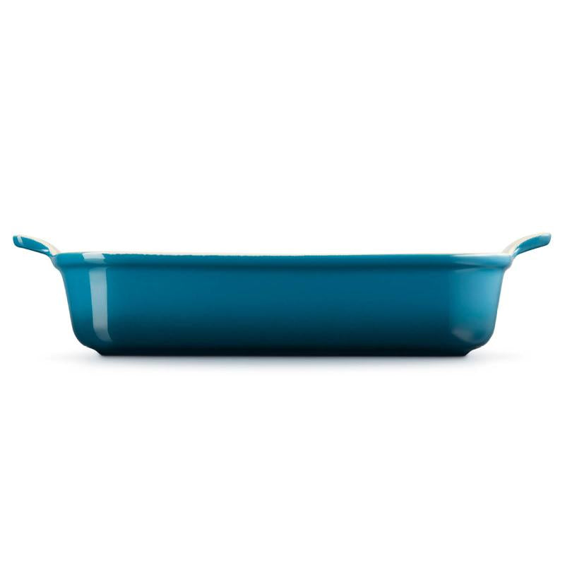 Heritage rektangulær form 32x24 cm deep teal